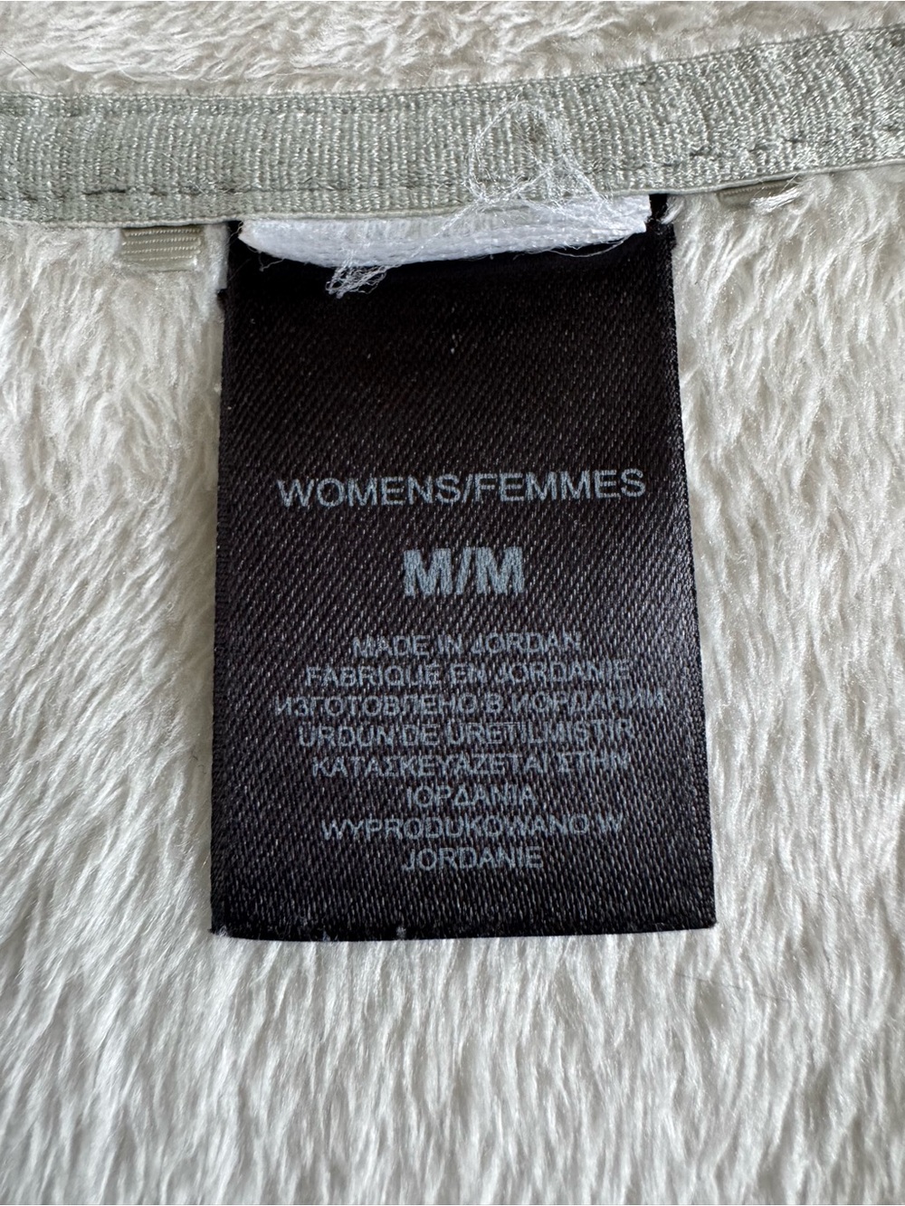 The North Face Sherpa Lined Hooded Fleece Jacket Outdoor Heather Gray Medium - Picture 3 of 17